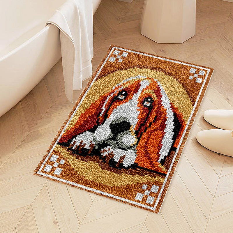 Lazy Dog Latch Hook Rug Kit