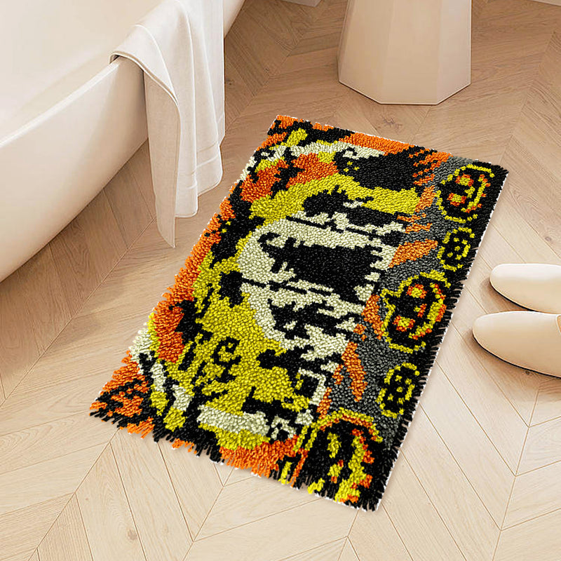 Trick or Treat Halloween Latch Hook Rug Kit
