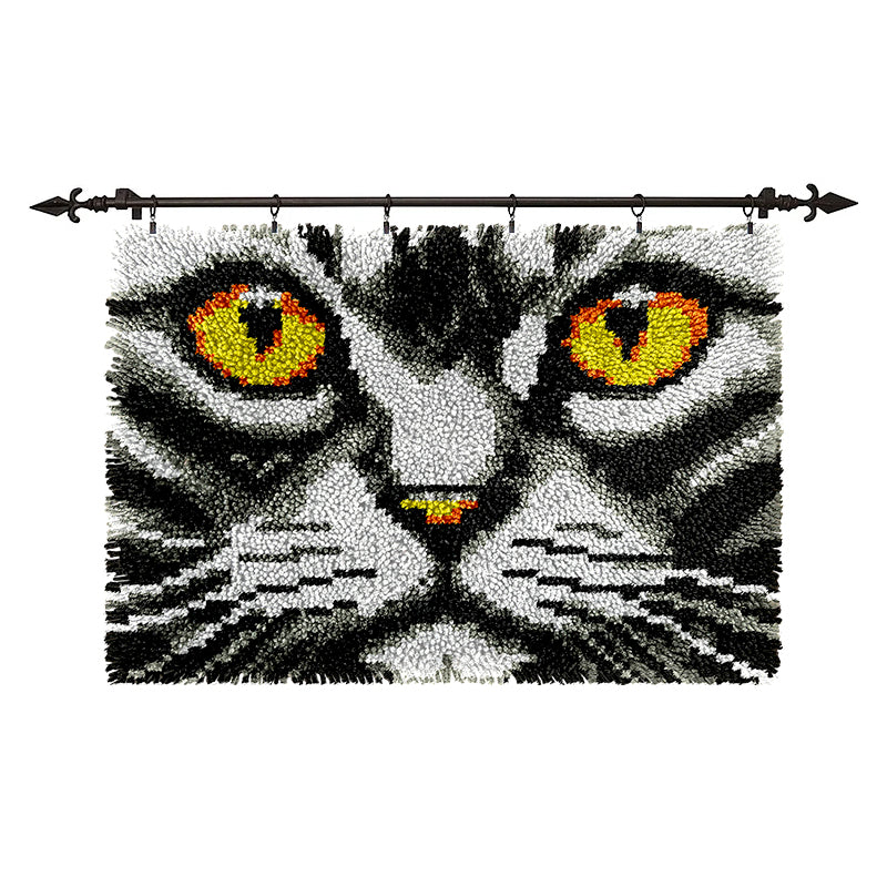 Veirousa The Cat's Gaze Latch Hook Rug Kit